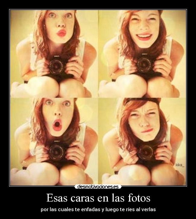 Esas caras en las fotos - 