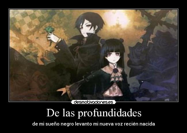 De las profundidades -