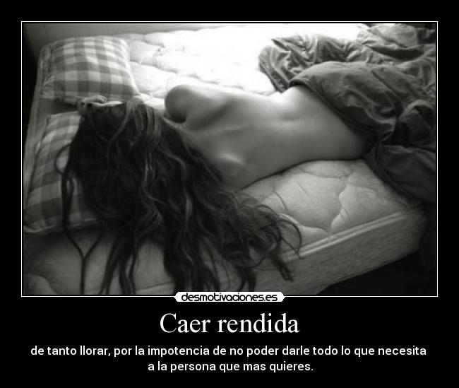 Caer rendida - 