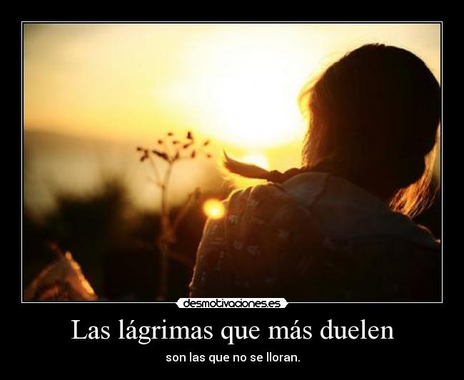 Las lágrimas que más duelen - 