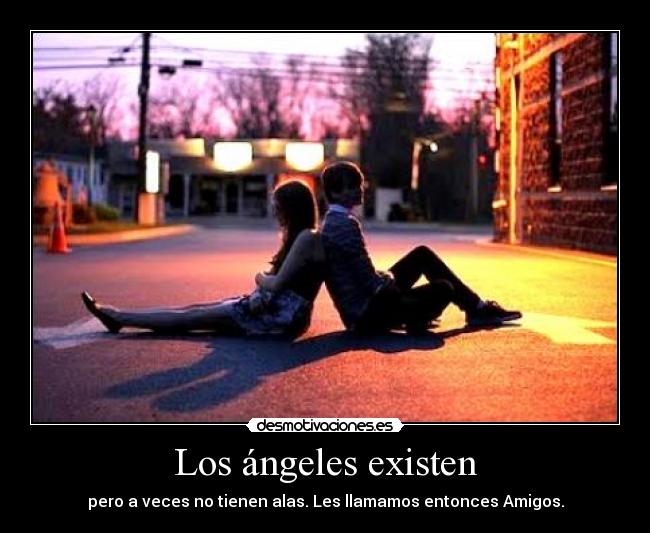 Los ángeles existen -