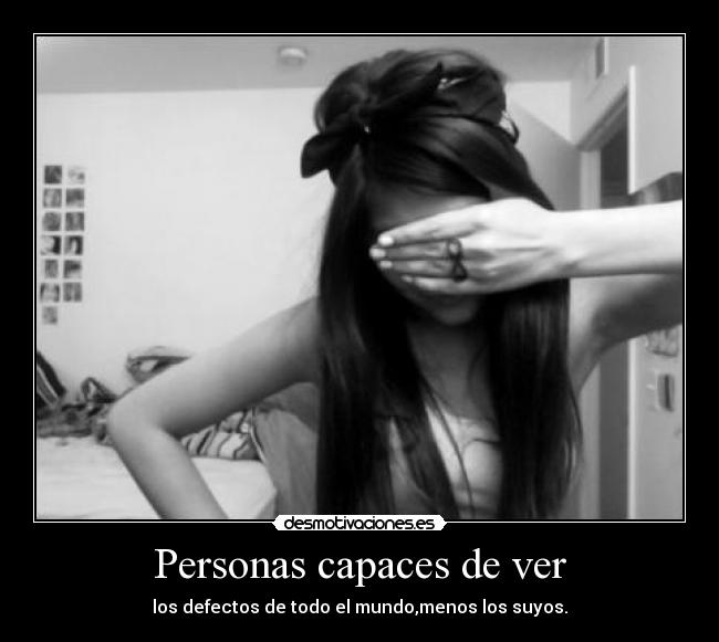 Personas capaces de ver -