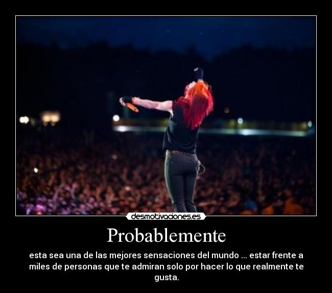 Probablemente -