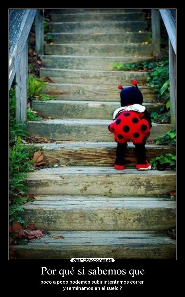 Por qué si sabemos que - 