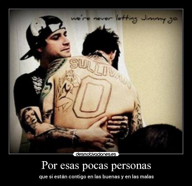 Por esas pocas personas - 