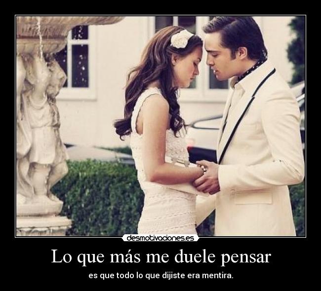 Lo que más me duele pensar - 