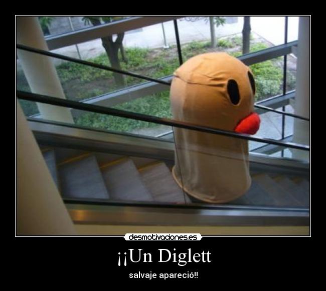 ¡¡Un Diglett - salvaje apareció!!