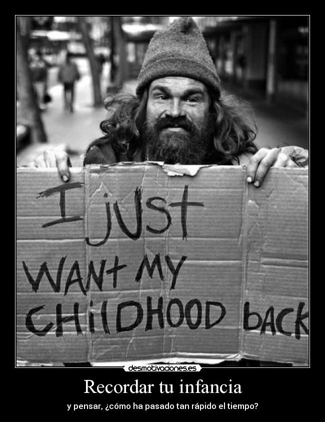 Recordar tu infancia -