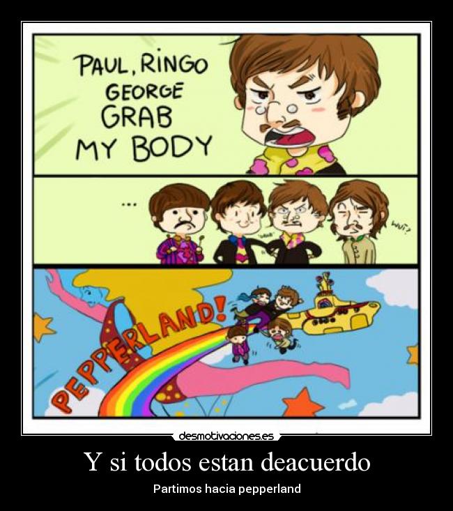 carteles the beatles desmotivaciones