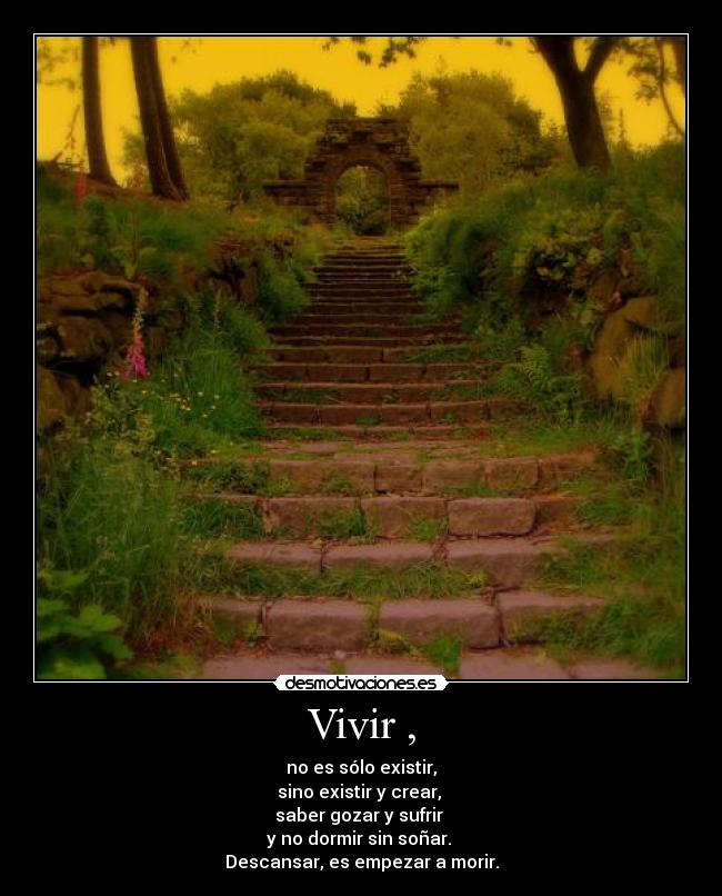 carteles vida descanso desmotivaciones