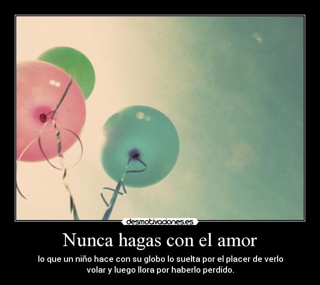 carteles amor amor desmotivaciones