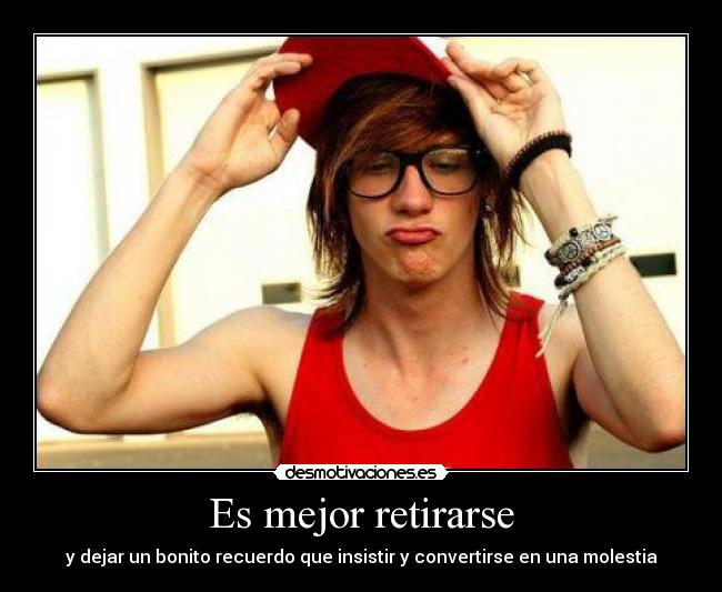 Es mejor retirarse | Desmotivaciones