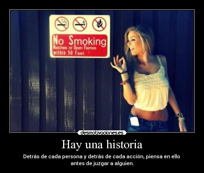 Hay una historia -