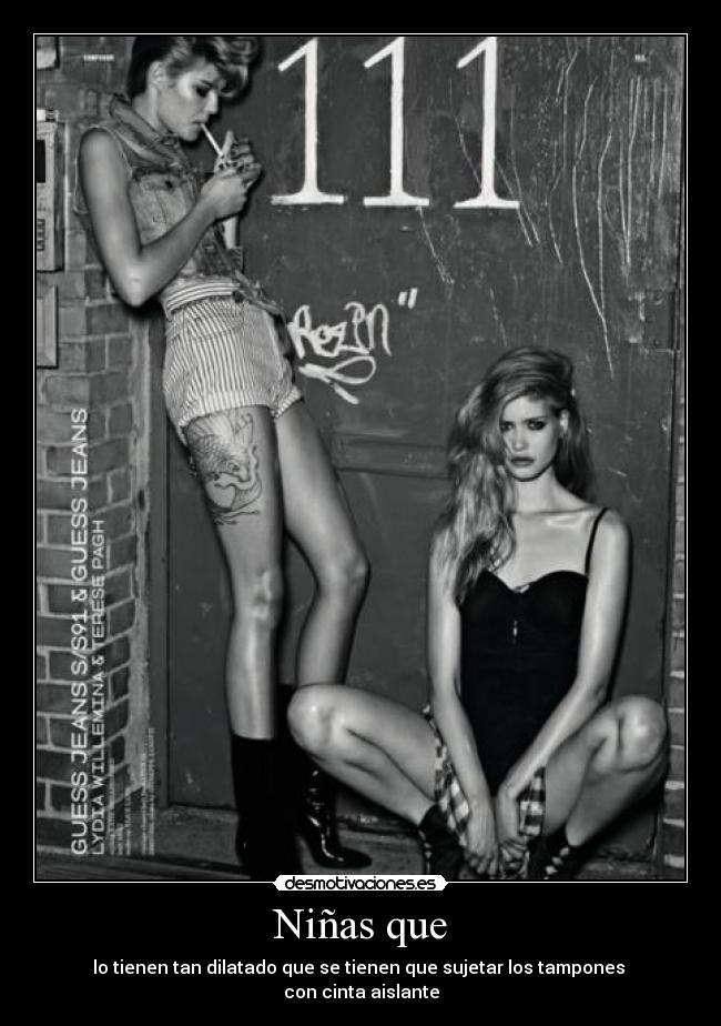 Niñas que -