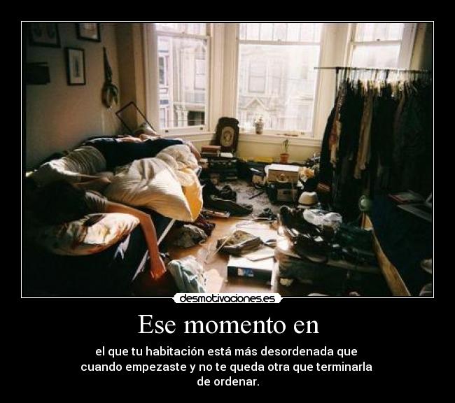 Ese momento en -