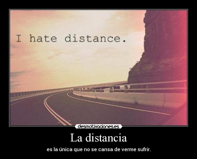 La distancia - 