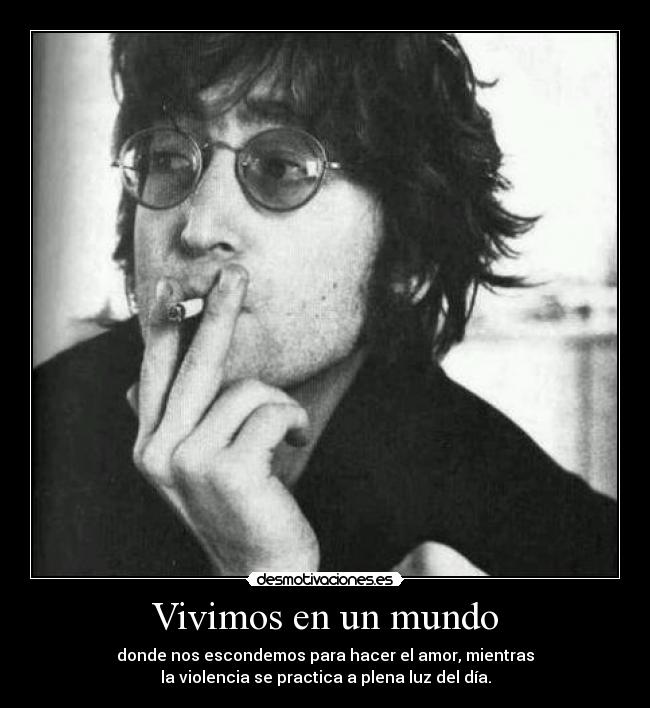 Vivimos en un mundo - 