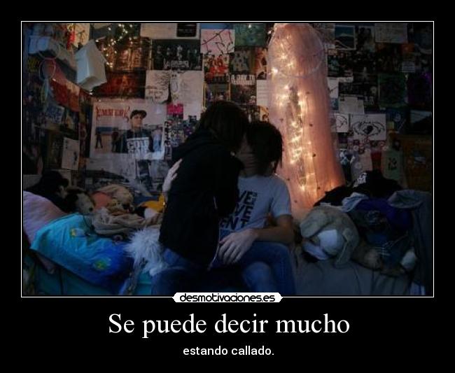 Se puede decir mucho - 