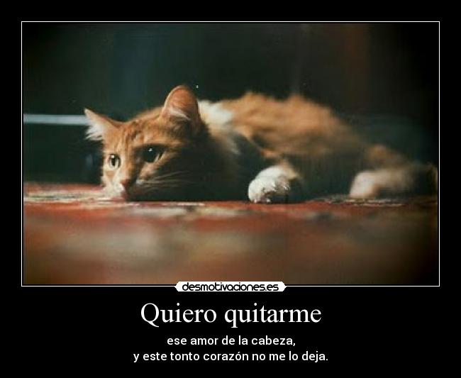 Quiero quitarme - 