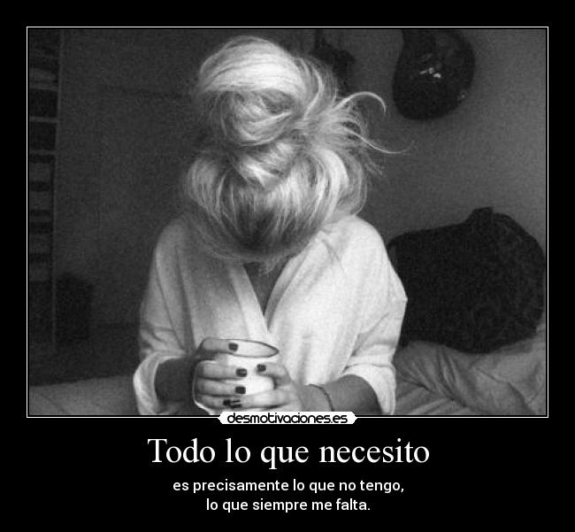Todo lo que necesito -