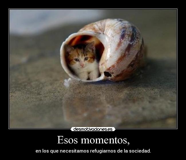Esos momentos, - 