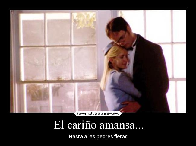 El cariño amansa... - Hasta a las peores fieras