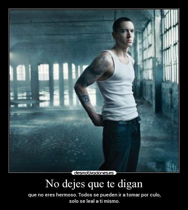 No dejes que te digan - 