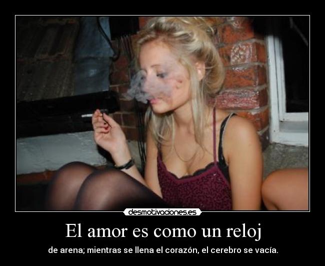 El amor es como un reloj -