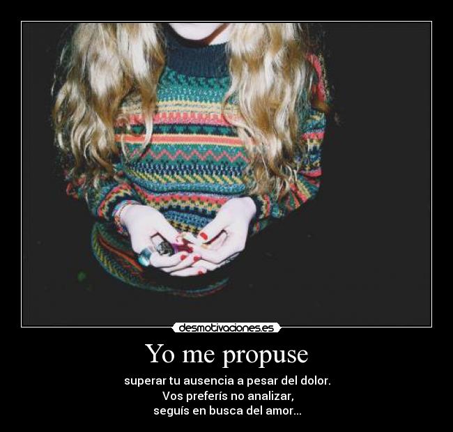 Yo me propuse - 