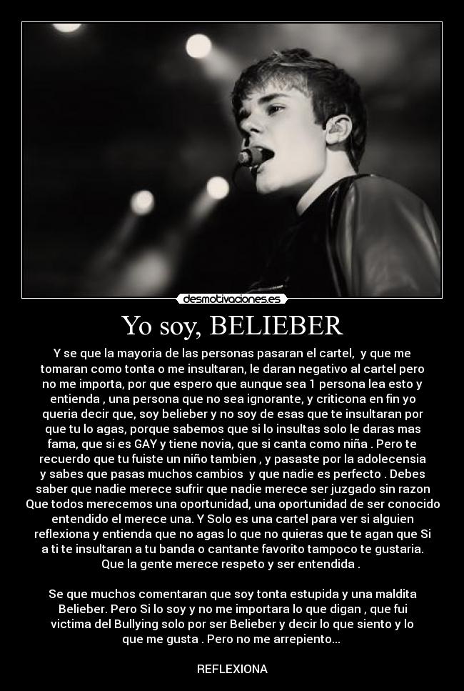 Yo soy, BELIEBER -