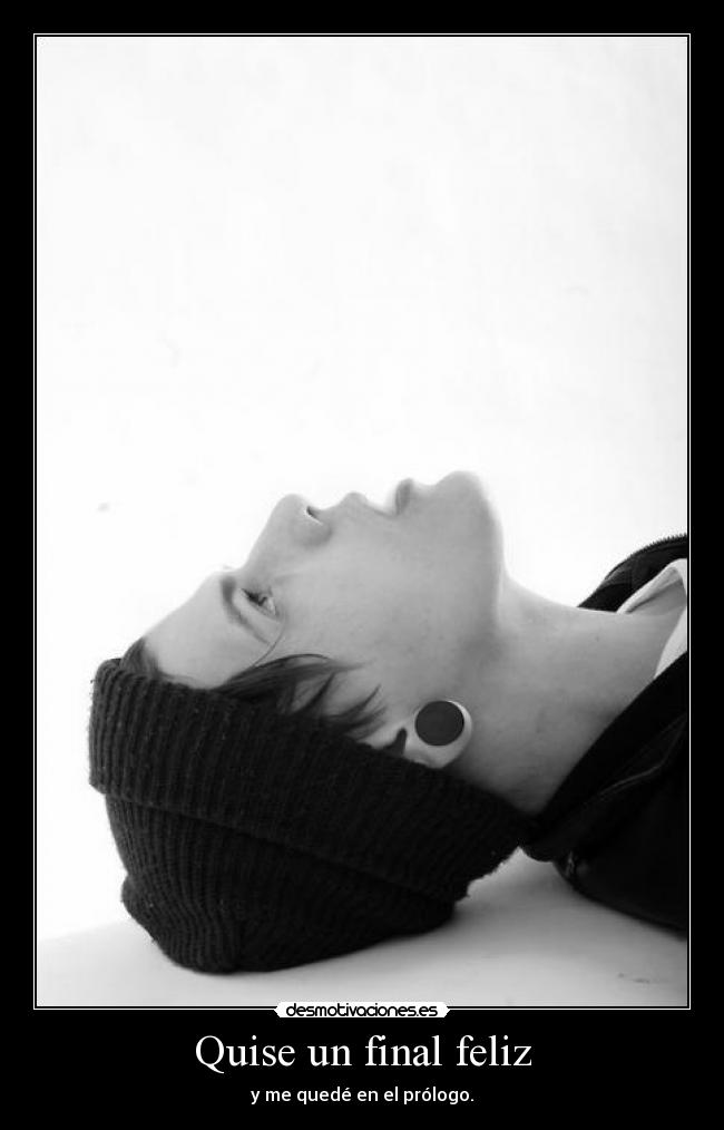 Quise un final feliz - 