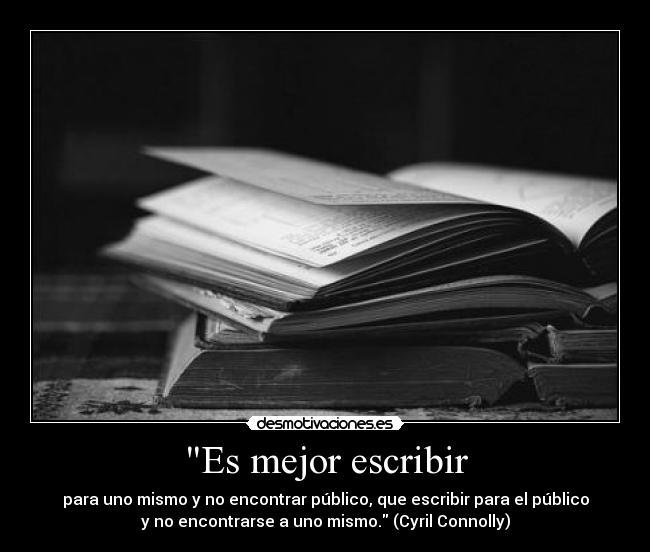 Es mejor escribir -