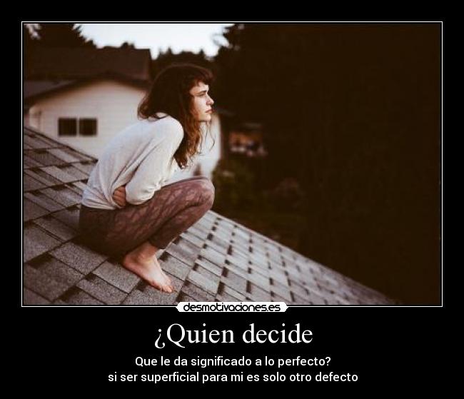 ¿Quien decide - 