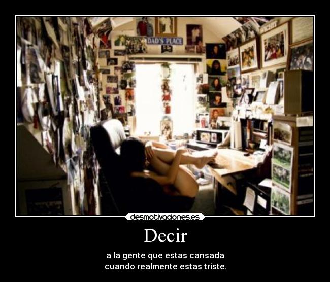Decir -