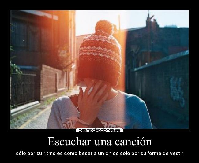 Escuchar una canción - 