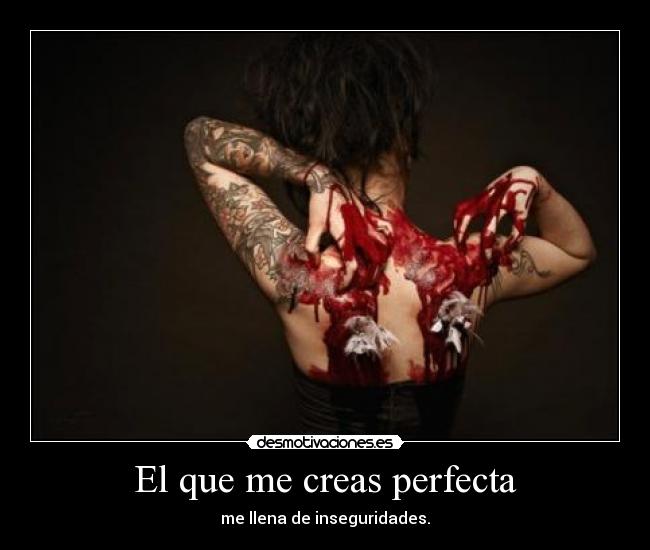 El que me creas perfecta - 