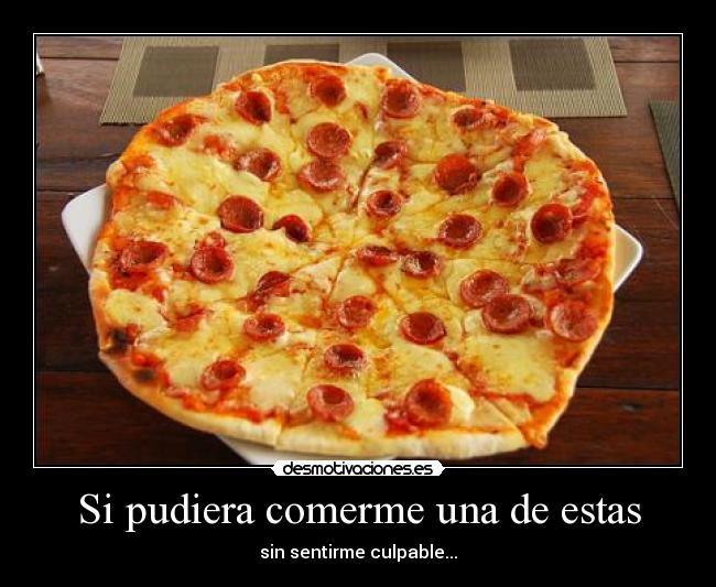 Si pudiera comerme una de estas - sin sentirme culpable...