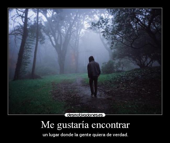 Me gustaría encontrar -