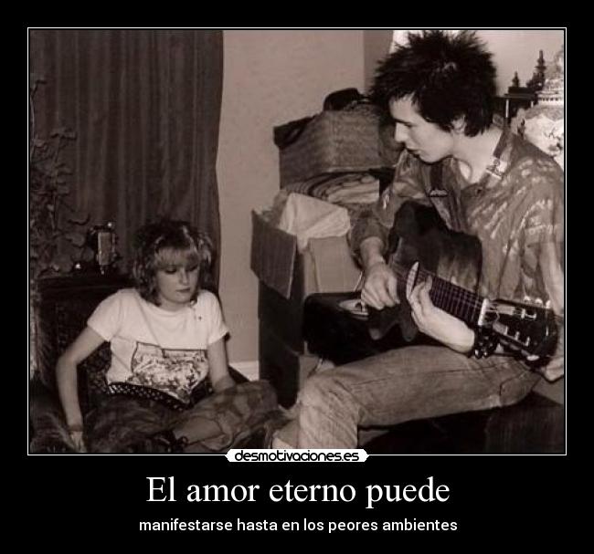 El amor eterno puede - manifestarse hasta en los peores ambientes