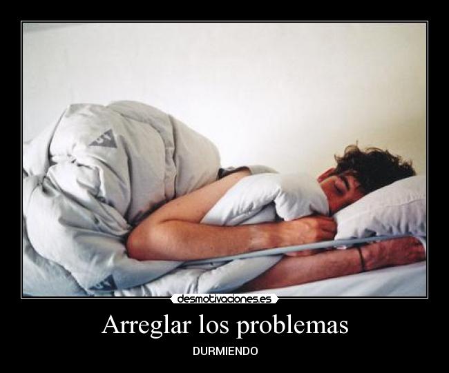 Arreglar los problemas -