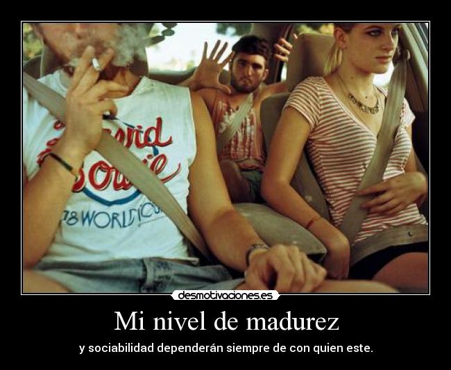 Mi nivel de madurez -