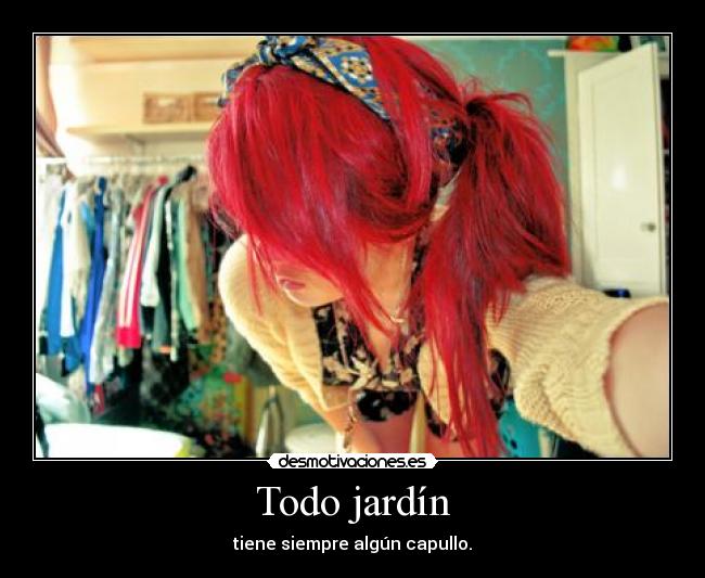 Todo jardín - tiene siempre algún capullo.