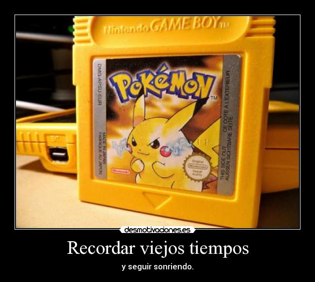 Recordar viejos tiempos -