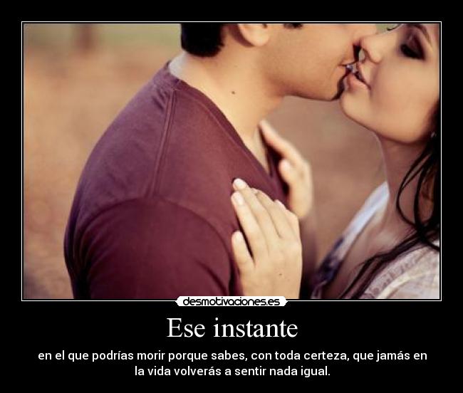 Ese instante -