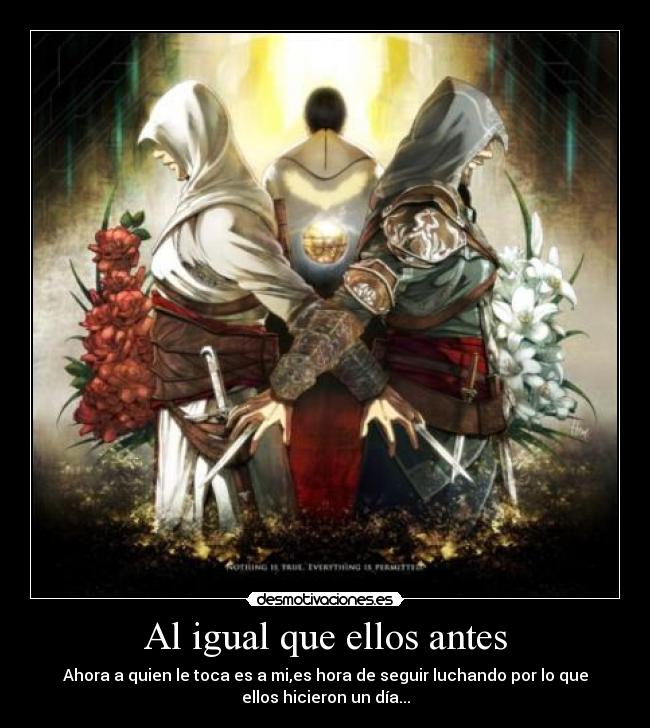 carteles lito96 desmond ezio altair desmotivaciones