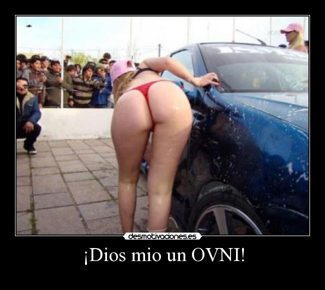 ¡Dios mio un OVNI! -