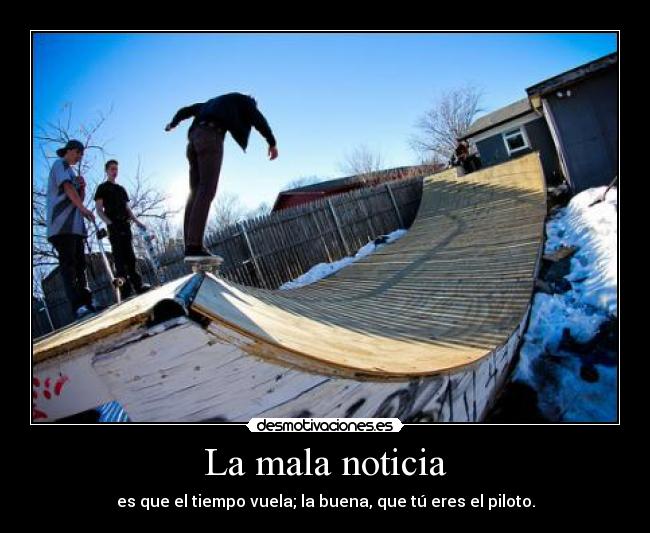 La mala noticia -