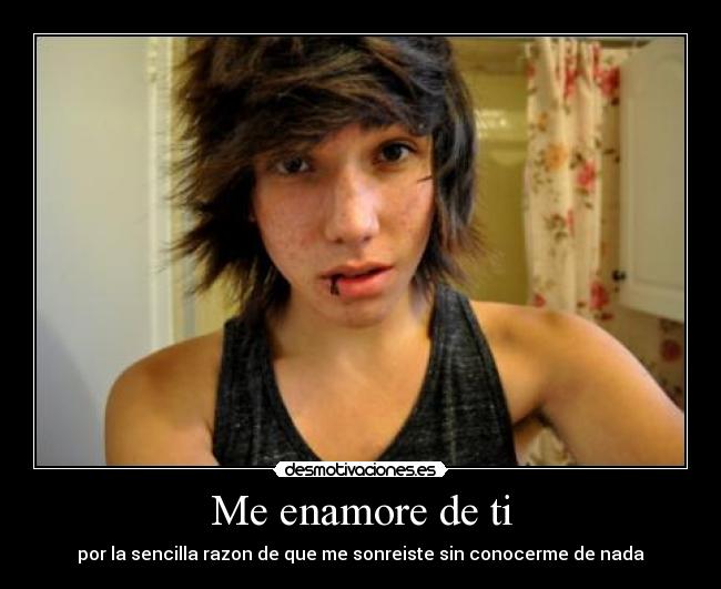 Me enamore de ti -