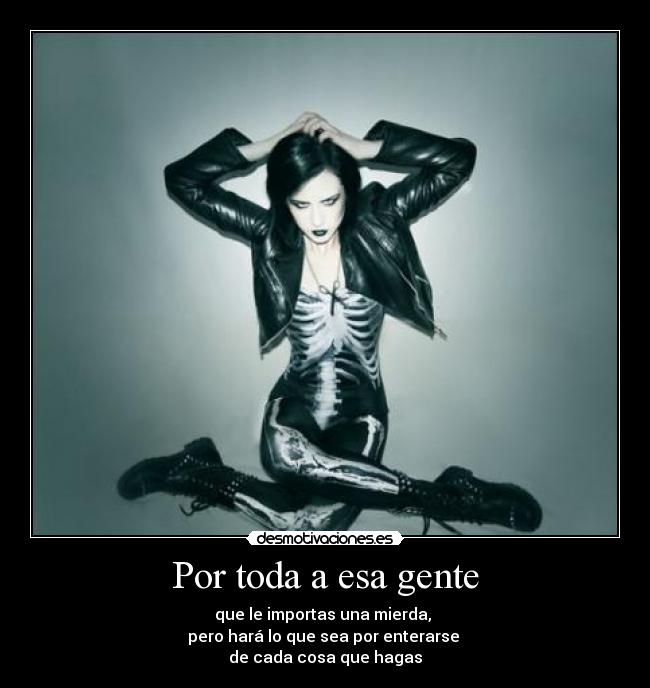 Por toda a esa gente - 