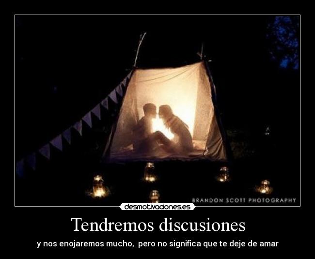 Tendremos discusiones - 